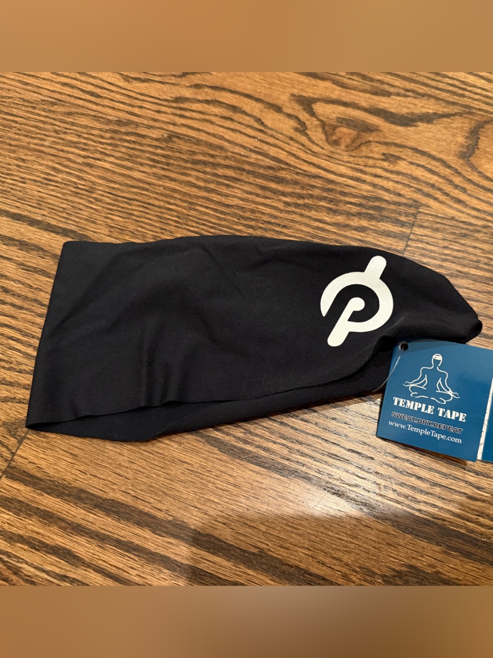 NWT Peloton Temple Tape Black One size